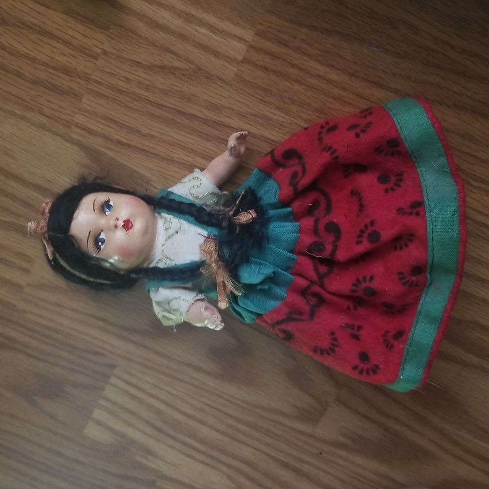 Antique Doll in dress